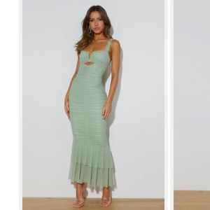 NWT Hello Molly Party Pal Pistacho Dress Small